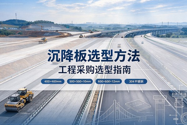 阿拉善右旗沉降板选择方法