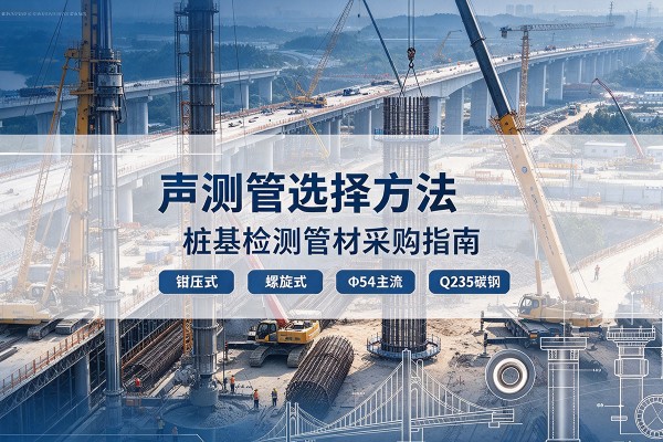 阿拉善右旗声测管选型标准