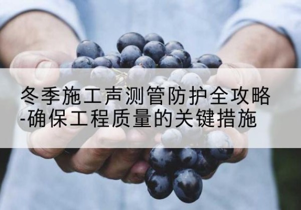 阿拉善右旗冬季施工声测管有哪些防护要点？-冬季施工声测管防护全攻略-确保工程质量的关键措施